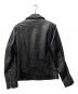 JACKROSE (ジャックローズ) ダブルライダースジャケット ブラック サイズ:M：13000円