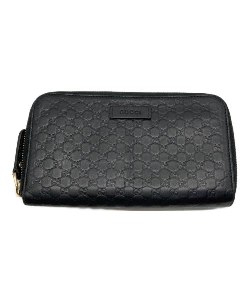 GUCCI（グッチ）GUCCI (グッチ) 長財布 ブラックの古着・服飾アイテム