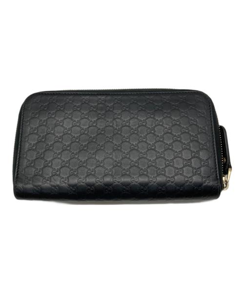 GUCCI（グッチ）GUCCI (グッチ) 長財布 ブラックの古着・服飾アイテム