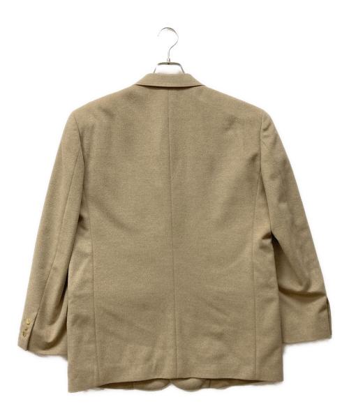PAPAS（パパス）PAPAS (パパス) 3ボタンテーラードジャケット ベージュ サイズ:Mの古着・服飾アイテム