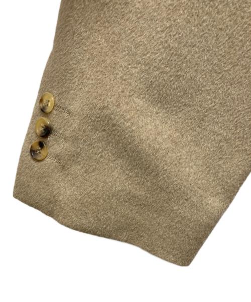 PAPAS（パパス）PAPAS (パパス) 3ボタンテーラードジャケット ベージュ サイズ:Mの古着・服飾アイテム