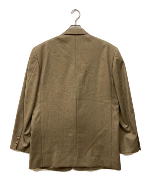 PAPAS（パパス）PAPAS (パパス) テーラードジャケット ブラウン サイズ:SIZE Mの古着・服飾アイテム