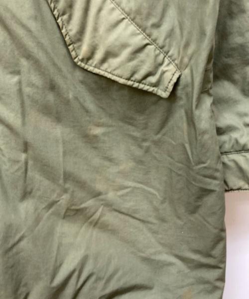 A BATHING APE（ア ベイシング エイプ）A BATHING APE (ア ベイシング エイプ) カモ切替モッズコート カーキ サイズ:SIZE XLの古着・服飾アイテム