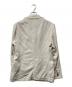 GIORGIO ARMANI (ジョルジョアルマーニ) リネン混3Bジャケット ホワイト サイズ:SIZE 50：15000円