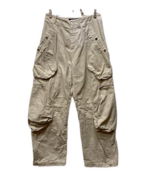 jacquemus（ジャックムス）jacquemus (ジャックムス) 23AW CROISSANT CARGO PANTS ベージュ サイズ:46の古着・服飾アイテム