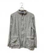 GIORGIO ARMANIジョルジョアルマーニ）の古着「スタンドカラージャケット」｜グレー
