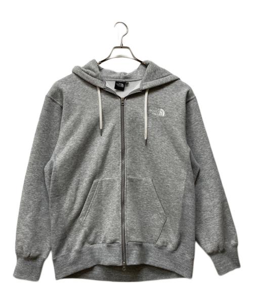 THE NORTH FACE（ザ ノース フェイス）THE NORTH FACE (ザ ノース フェイス) スクエアロゴフルジップパ―カー グレー サイズ:SIZE XXLの古着・服飾アイテム