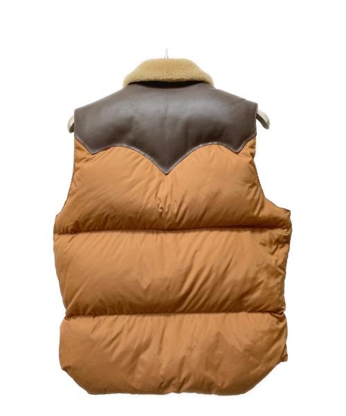 rocky mountain featherbed jackson wyoming（ロッキーマウンテン・フェザーベッド・ジャクソン・ワイオミング）rocky mountain featherbed jackson wyoming (ロッキーマウンテン・フェザーベッド・ジャクソン・ワイオミング) クリスティベスト ブラウン サイズ:SIZE 40の古着・服飾アイテム