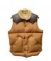 rocky mountain featherbed jackson wyoming（ロッキーマウンテン・フェザーベッド・ジャクソン・ワイオミング）の古着「クリスティベスト」｜ブラウン