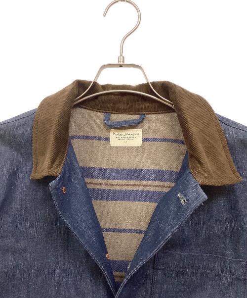 NUDIE JEANS（ヌーディー・ジーンズ）NUDIE JEANS (ヌーディー・ジーンズ) デニムジャケット ブルー サイズ:Mの古着・服飾アイテム