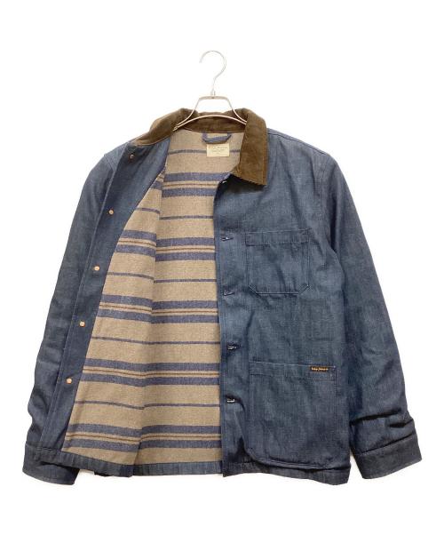 NUDIE JEANS（ヌーディー・ジーンズ）NUDIE JEANS (ヌーディー・ジーンズ) デニムジャケット ブルー サイズ:Mの古着・服飾アイテム