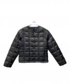 TAIONタイオン）の古着「クルーネック インナーダウンセット」｜ブラック