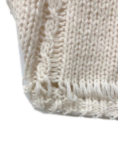ANDMARY（アンドマリー）andmary (アンドマリー) Leo hood knit set アイボリー サイズ:SIZE Freeの古着・服飾アイテム