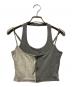 MELT THE LADY（メルトザレディ）の古着「halterneck layered tops」｜グレー