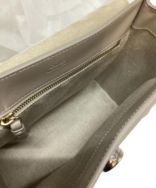 Chloe（クロエ）Chloe (クロエ) TESSレザーバッグ ベージュの古着・服飾アイテム