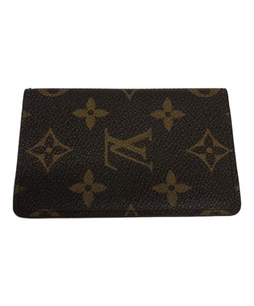 LOUIS VUITTON（ルイ ヴィトン）LOUIS VUITTON (ルイ ヴィトン) カードケース ブラウンの古着・服飾アイテム