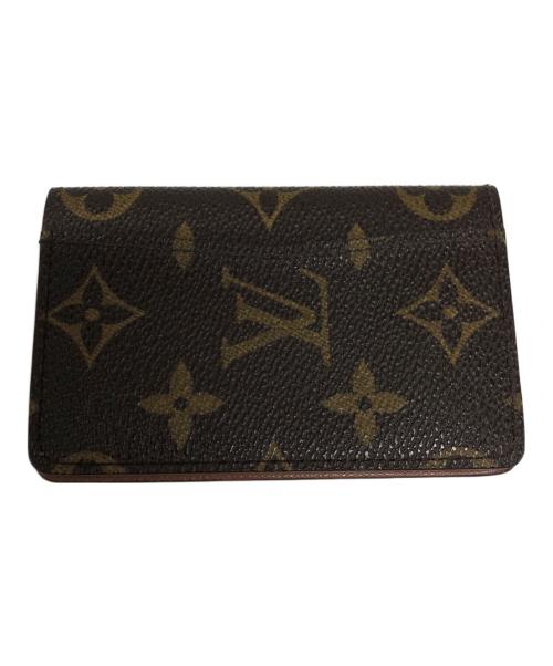LOUIS VUITTON（ルイ ヴィトン）LOUIS VUITTON (ルイ ヴィトン) カードケース ブラウンの古着・服飾アイテム