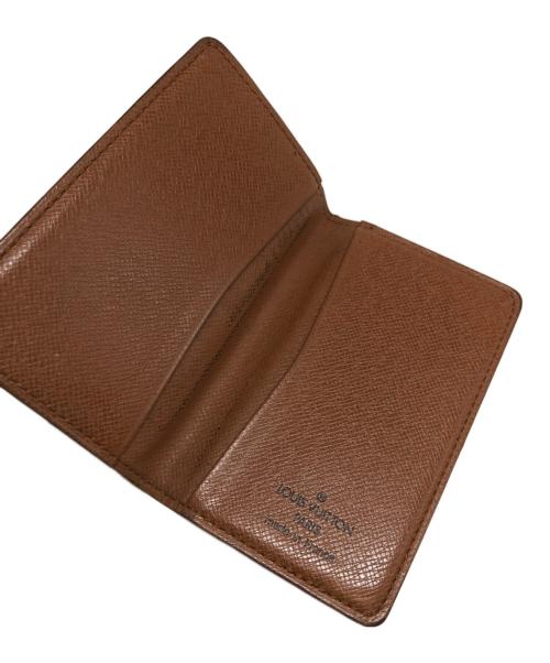 LOUIS VUITTON（ルイ ヴィトン）LOUIS VUITTON (ルイ ヴィトン) カードケース ブラウンの古着・服飾アイテム