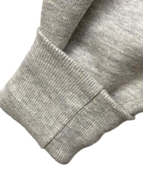 Champion（チャンピオン）Champion (チャンピオン) REVERSE WEAVE プリントフーディ グレー×パープル サイズ:Lの古着・服飾アイテム