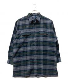 POLO RALPH LAUREN（ポロ・ラルフローレン）の古着「BENFORD ネルシャツ」｜グレー