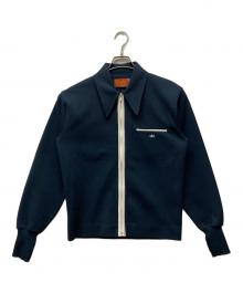 Sears（シアーズ）の古着「ヴィンテージニットジャケット」｜ネイビー