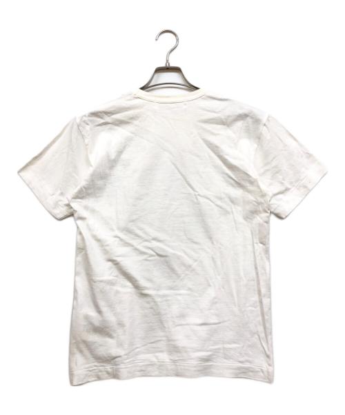 PLAY COMME des GARCONS（プレイコムデギャルソン）PLAY COMME des GARCONS (プレイコムデギャルソン) プリントTシャツ ホワイト サイズ:Mの古着・服飾アイテム