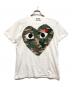 PLAY COMME des GARCONS（プレイコムデギャルソン）の古着「プリントTシャツ」｜ホワイト