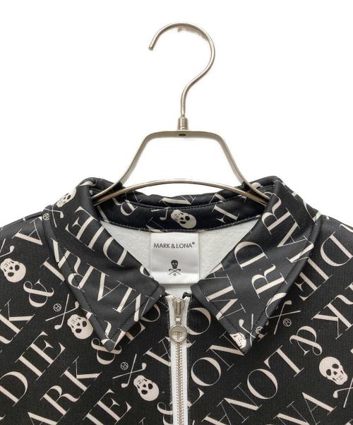 MARK&LONA（マークアンドロナ）MARK&LONA (マークアンドロナ) Lexington Fleece Polo ブラック サイズ:SIZE 48の古着・服飾アイテム