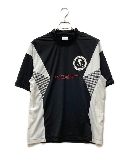 MARK&LONA（マークアンドロナ）MARK&LONA (マークアンドロナ) Emitter Tech Tee ブラック×ホワイト サイズ:SIZE 48の古着・服飾アイテム