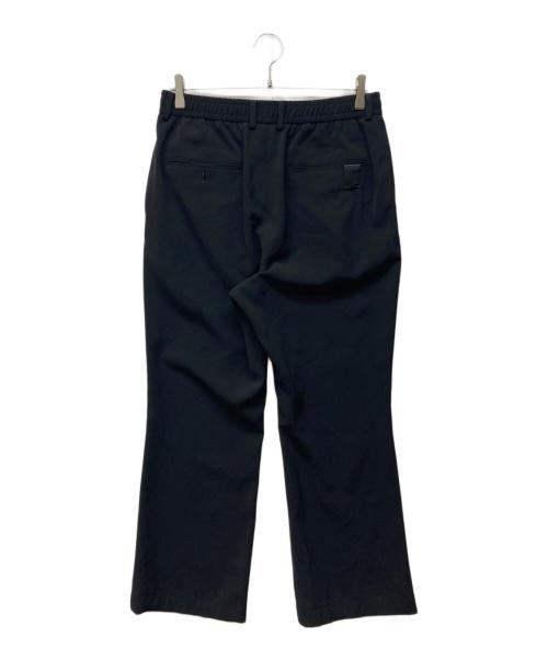 N.HOOLYWOOD（エヌ ハリウッド）N.HOOLYWOOD (エヌ ハリウッド) フレアスラックス ブラック サイズ:38の古着・服飾アイテム