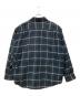 gold (ゴールド) NEL CHECK BIG SHIRT ネイビー×グリーン サイズ:S：7000円