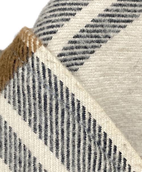 gold（ゴールド）GOLD (ゴールド) NEL CHECK BIG SHIRT アイボリー サイズ:Sの古着・服飾アイテム