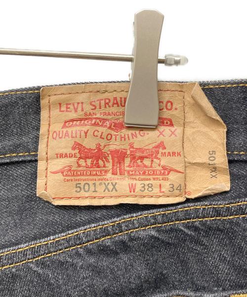 LEVI'S（リーバイス）LEVI'S (リーバイス) 501XX先染めデニムパンツ ブラック サイズ:38の古着・服飾アイテム