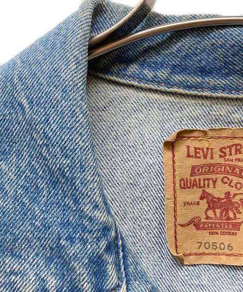 LEVI'S（リーバイス）LEVI'S (リーバイス) 93年2月製 70506 デニムジャケット インディゴ サイズ:Sの古着・服飾アイテム