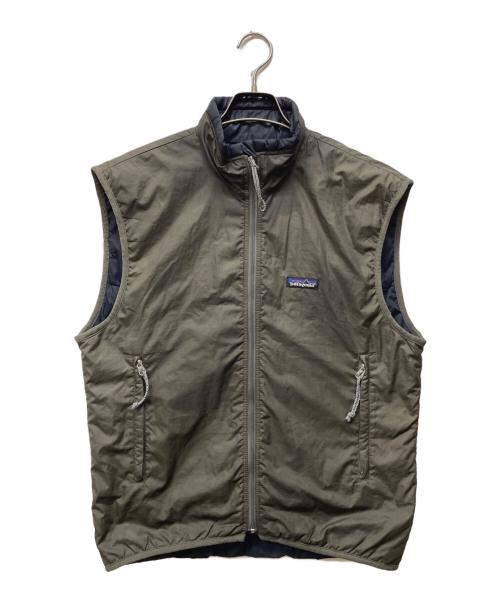 Patagonia（パタゴニア）Patagonia (パタゴニア) 02年製 パフボールベスト ブラウン サイズ:Sの古着・服飾アイテム
