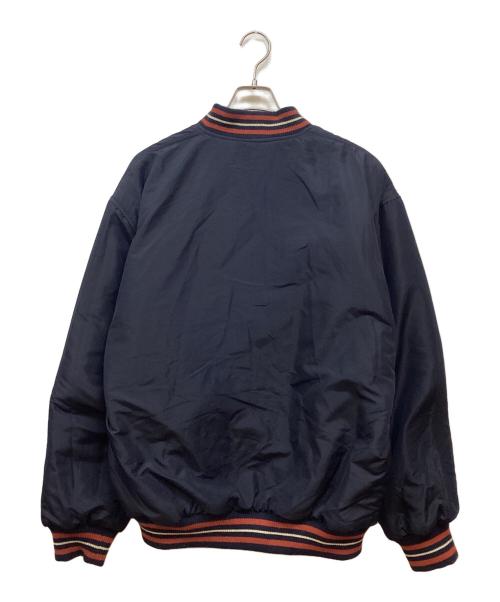 LOONEY TUNES（ルーニーチューンズ）LOONEY TUNES (ルーニーチューンズ) リバーシブルスタジャン ネイビー サイズ:Ⅼの古着・服飾アイテム