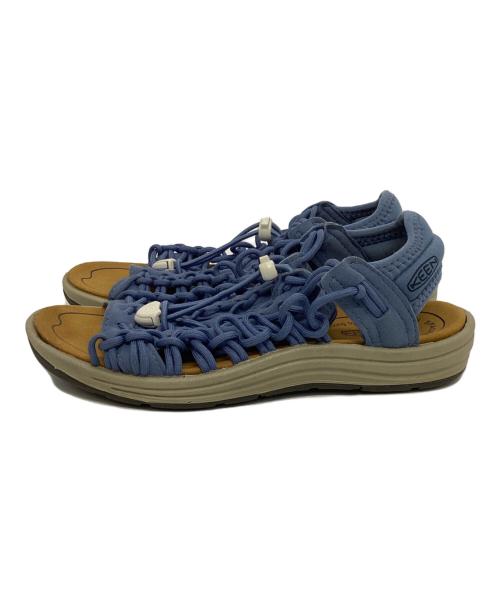 KEEN（キーン）KEEN (キーン) UNEEK 2 OT ブルー サイズ:23.5cmの古着・服飾アイテム
