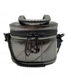 COACH（コーチ）の古着「トレイル クロスボディ 12・キルティング」｜シルバー