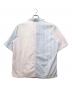 MAISON KITSUNE (メゾンキツネ) 半袖シャツ ピンク×ブルー サイズ:XS：5000円