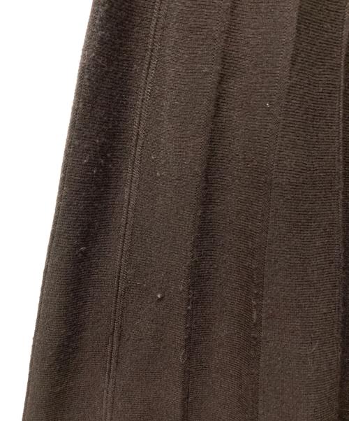 自由区（ジユウク）自由区 (ジユウク) 【洗える/マルチウェイ】リバーシブルニット セットアップ ブラウン サイズ:38の古着・服飾アイテム