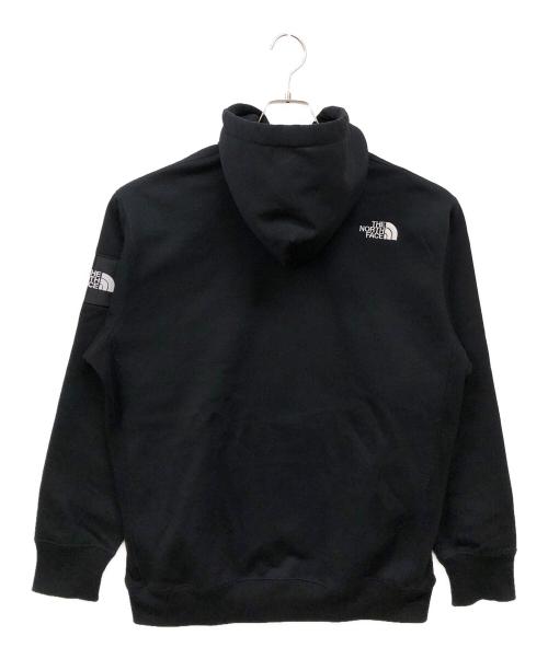THE NORTH FACE（ザ ノース フェイス）THE NORTH FACE (ザ ノース フェイス) スクエアロゴフルジップパーカー ブラック サイズ:Ⅼの古着・服飾アイテム