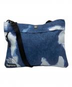 THE NORTH FACE×SUPREMEザ ノース フェイス×シュプリーム）の古着「Bleached Denim Print Shoulder Bag」｜ブルー