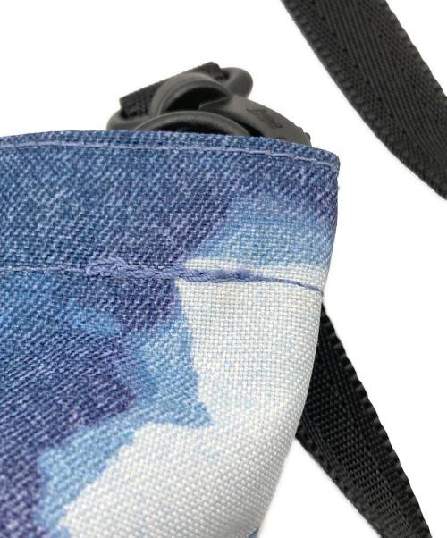 THE NORTH FACE（ザ ノース フェイス）THE NORTH FACE (ザ ノース フェイス) Supreme (シュプリーム) Bleached Denim Print Shoulder Bag ブルーの古着・服飾アイテム