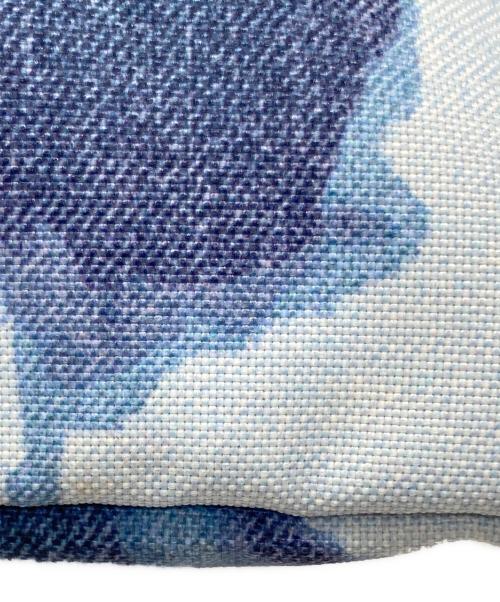 THE NORTH FACE（ザ ノース フェイス）THE NORTH FACE (ザ ノース フェイス) Supreme (シュプリーム) Bleached Denim Print Shoulder Bag ブルーの古着・服飾アイテム