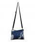 THE NORTH FACE (ザ ノース フェイス) Supreme (シュプリーム) Bleached Denim Print Shoulder Bag ブルー：13000円