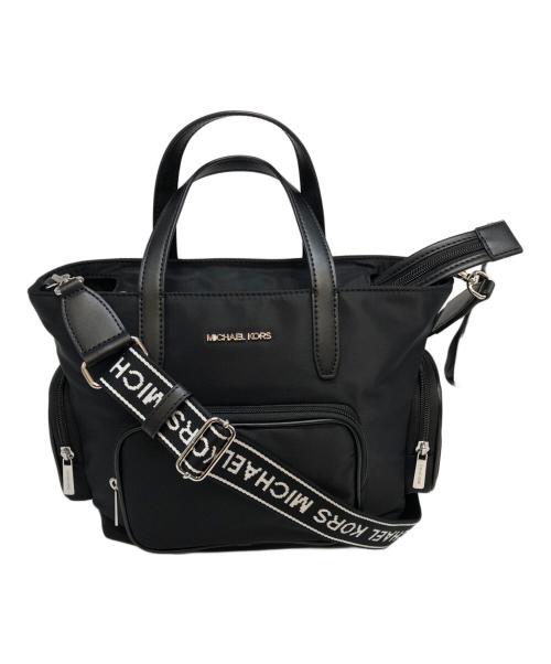 MICHAEL KORS（マイケル・コース）MICHAEL KORS (マイケル・コース) KHAI カーゴ ポケット トート スモール ブラックの古着・服飾アイテム