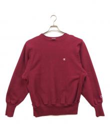 Champion（チャンピオン）の古着「リバースウィーブスウェット」｜ワインレッド