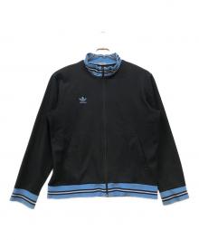 adidas Originals（アディダスオリジナル）の古着「ヴィンテージトラックジャケット」｜ブラック×ブルー