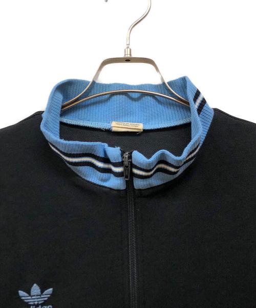 adidas Originals（アディダスオリジナル）adidas Originals (アディダスオリジナル) ヴィンテージトラックジャケット ブラック×ブルー サイズ:98-6の古着・服飾アイテム