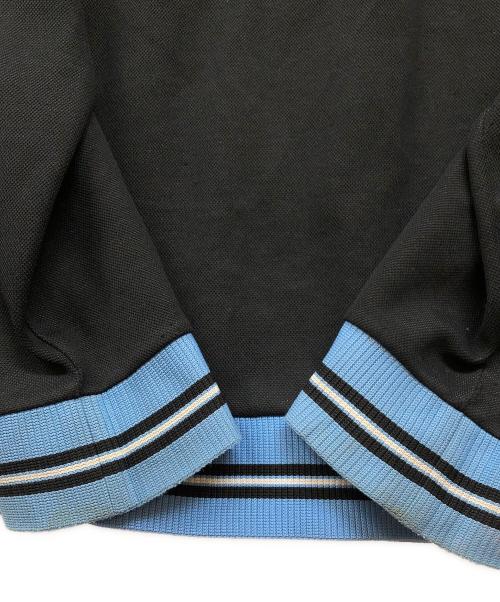 adidas Originals（アディダスオリジナル）adidas Originals (アディダスオリジナル) ヴィンテージトラックジャケット ブラック×ブルー サイズ:98-6の古着・服飾アイテム